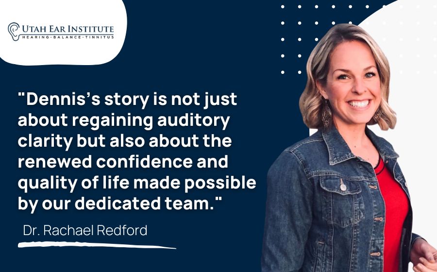 Dennis’s story is not just about regaining auditory clarity but also about the renewed confidence and quality of life made possible by out dedicated team.